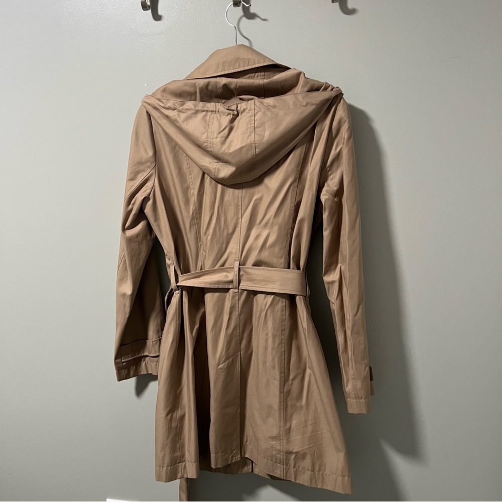 Michael Michael Kors Tan Trench Raincoat - Picture 3 of 9